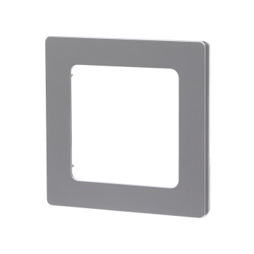 Aigostar - Cornice semplice in plastica, argento