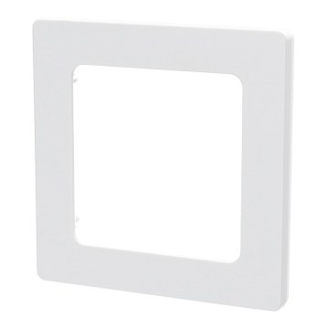 Aigostar - Cornice semplice in plastica bianca