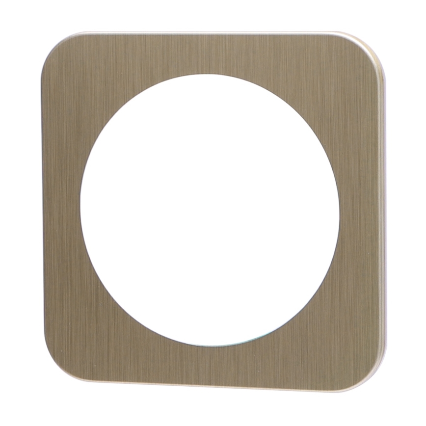 Aigostar - Cornice semplice in plastica dorata