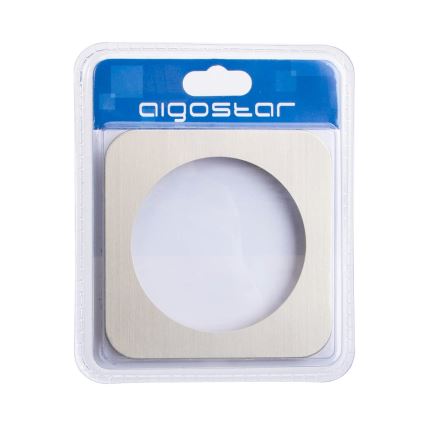 Aigostar - Cornice semplice in plastica dorata