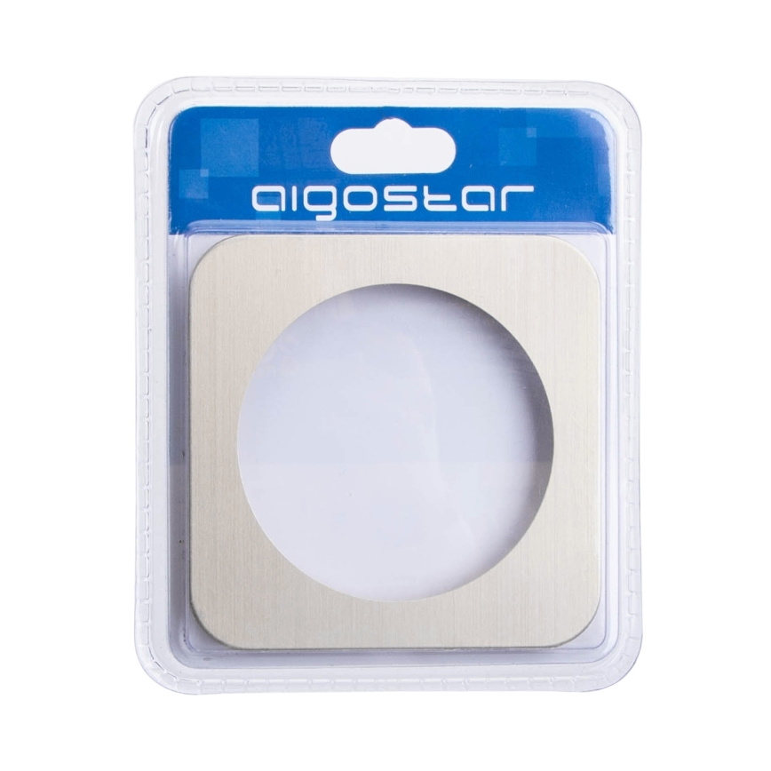 Aigostar - Cornice semplice in plastica dorata