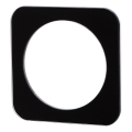 Aigostar - Cornice semplice in vetro nera