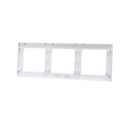 Aigostar - Cornice tripla bianca