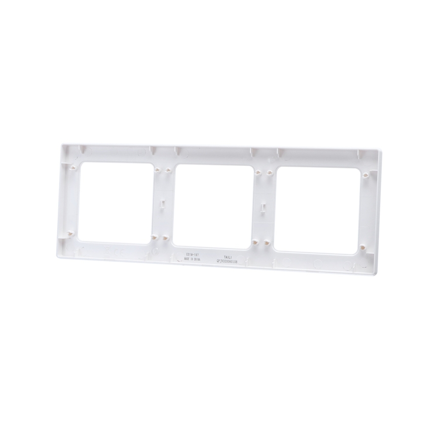 Aigostar - Cornice tripla bianca