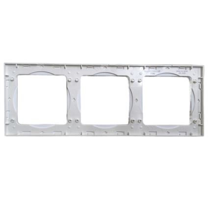 Aigostar - Cornice tripla bianca