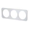 Aigostar - Cornice tripla bianca