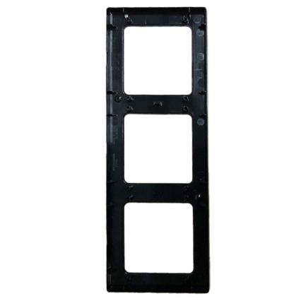 Aigostar - Cornice tripla in plastica nera