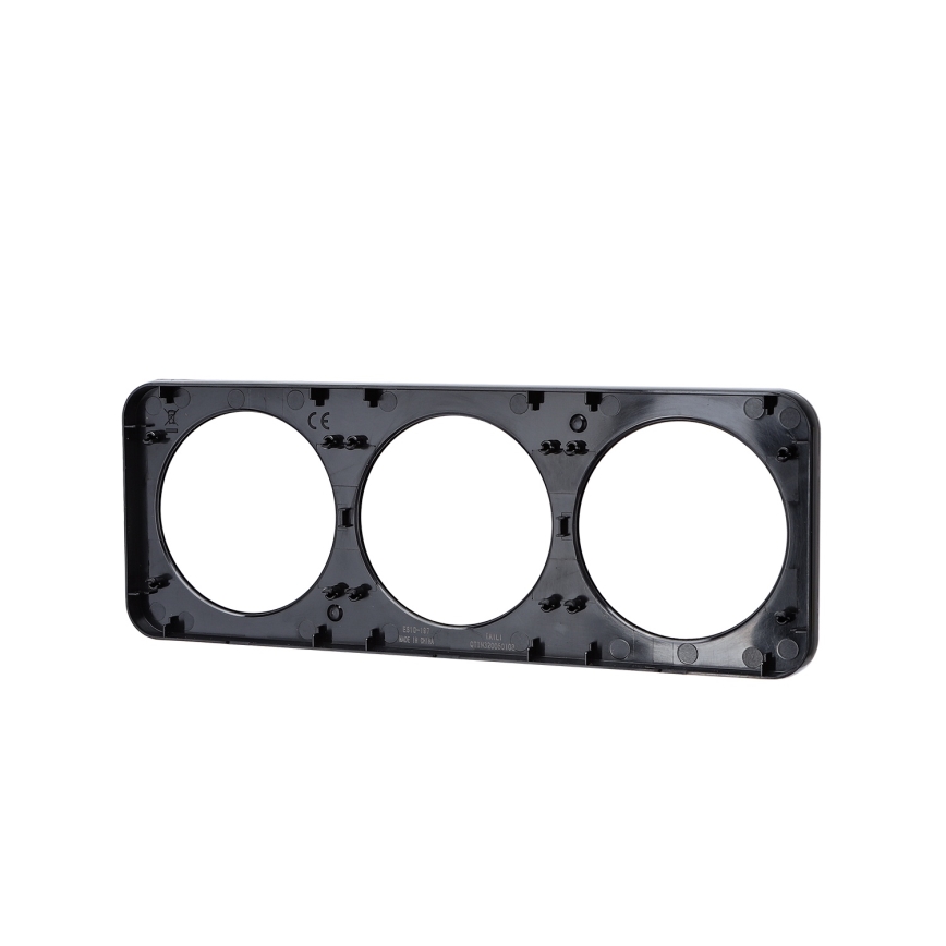 Aigostar - Cornice tripla nera
