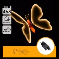 Aigostar - Decorazione LED per esterni 504xLED IP44 bianco caldo farfalla