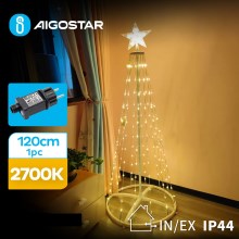 Aigostar - Decorazione natalizia a LED per esterno LED/3,6W/31/230V 2700K 120 cm IP44