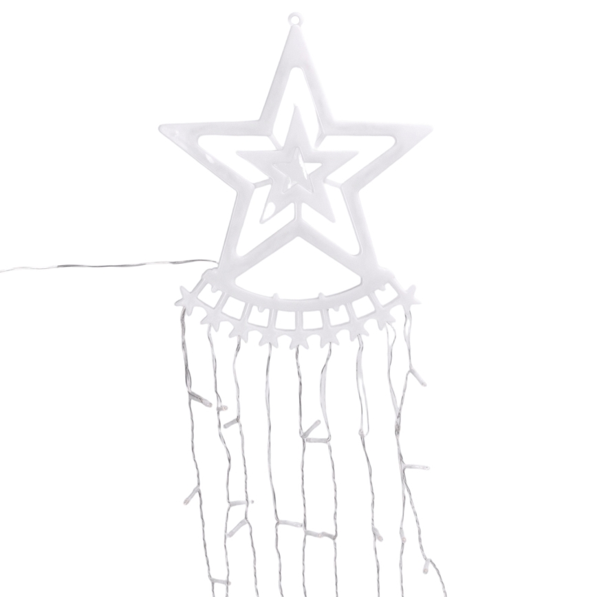 Aigostar - LED decorazione natalizia da esterno 350 LED 3,5m IP44 multicolore