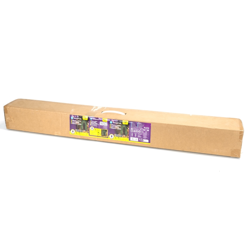 Aigostar - Decorazione natalizia LED per esterni 112xLED/3,6W/230V 2m IP44 bianco caldo
