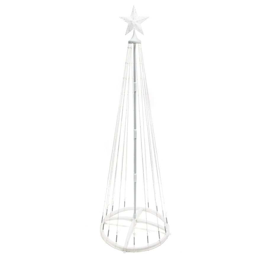 Aigostar - Decorazione natalizia LED da esterno LED/3,6W/230V 180 cm IP44 bianco freddo