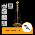 Aigostar - decorazione natalizia LED da esterno LED/3,6W/31/230V 2700K 150 cm IP44