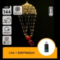 Aigostar - Decorazione natalizia LED da esterno LED/3xAA IP44 Babbo Natale