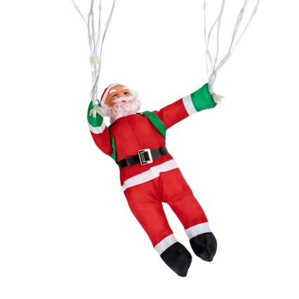 Aigostar - Decorazione natalizia LED da esterno LED/3xAA IP44 Babbo Natale