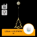 Aigostar - Decorazione natalizia LED LED/3xAAA albero 20cm