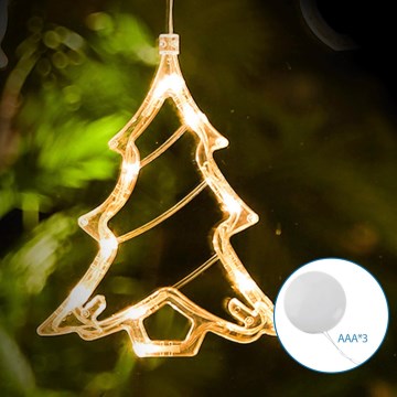 Aigostar - Decorazione natalizia LED LED/3xAAA albero 20cm