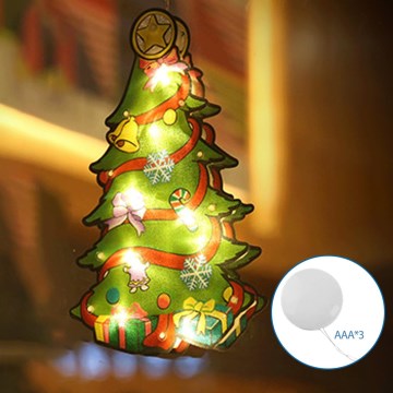 Aigostar - Decorazione natalizia LED LED/3xAAA albero 45cm