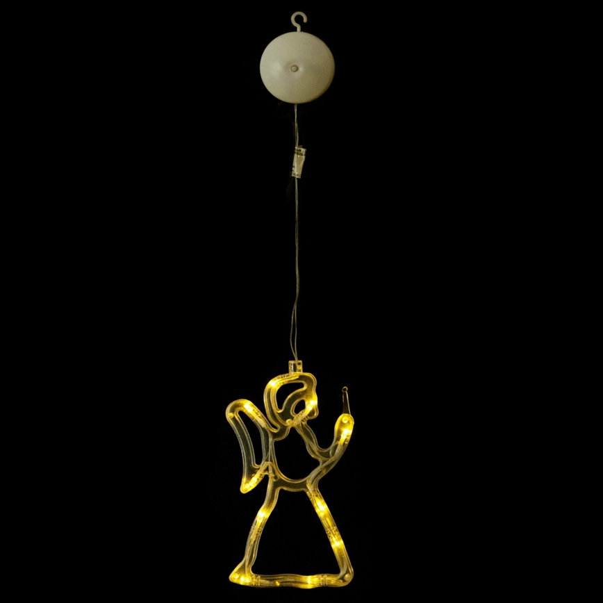Aigostar - Decorazione natalizia LED LED/3xAAA angelo 21cm