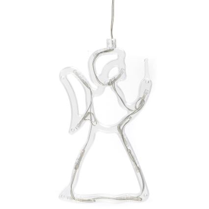 Aigostar - Decorazione natalizia LED LED/3xAAA angelo 21cm