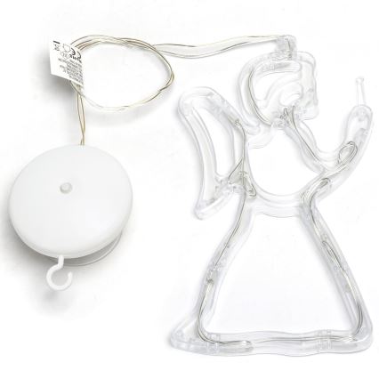 Aigostar - Decorazione natalizia LED LED/3xAAA angelo 21cm