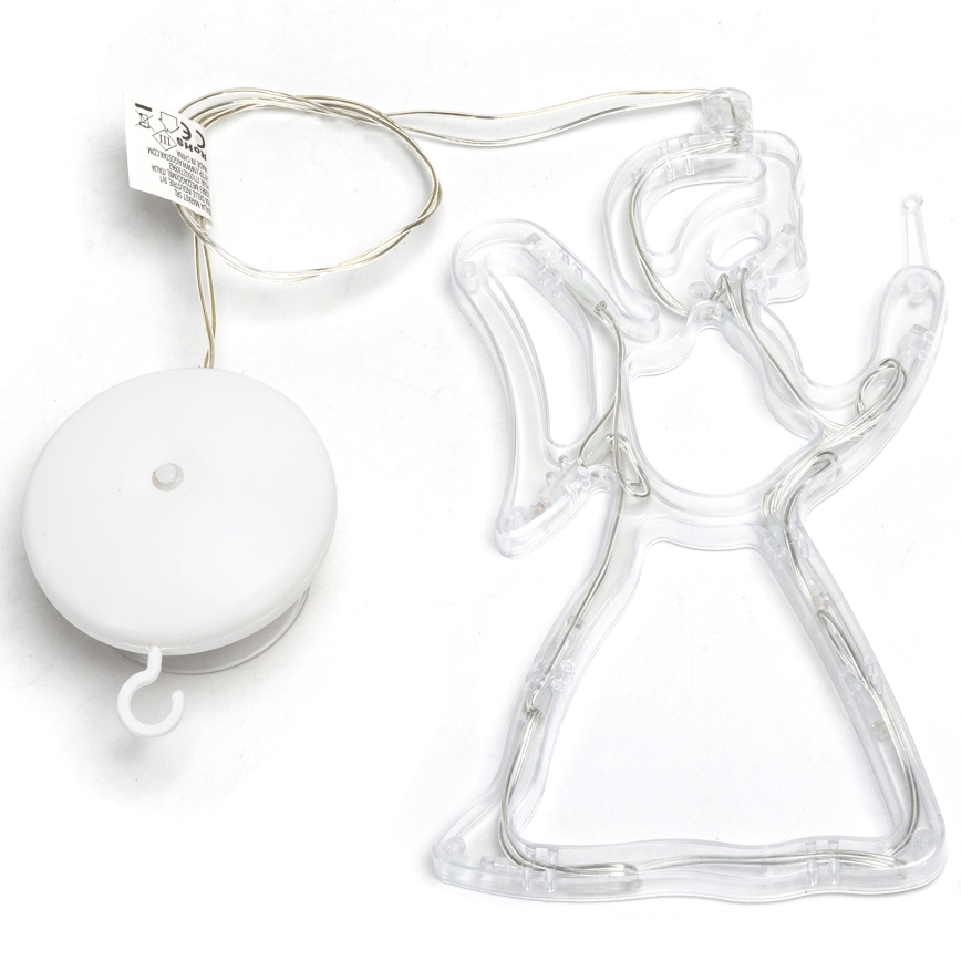 Aigostar - Decorazione natalizia LED LED/3xAAA angelo 21cm
