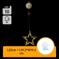 Aigostar - Decorazione natalizia LED LED/3xAAA stella 19cm