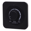 Aigostar - Dimmer con cornice 250 V/10 A, nero