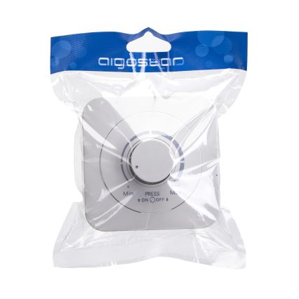 Aigostar - Dimmer con cornice 250V/10A bianco