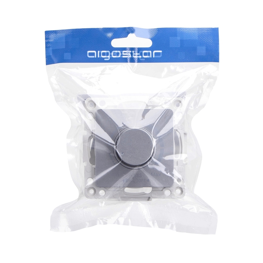 Aigostar - Dimmer senza cornice 250V/10A argento