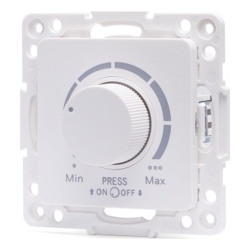 Aigostar - Dimmer senza cornice 250V/10A, bianco