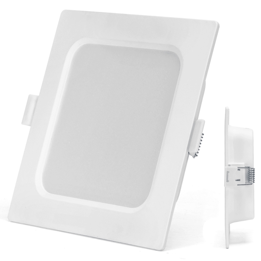 Aigostar - Faretti LED incassati LED/6W/230V 6500K 12x12 cm bianco
