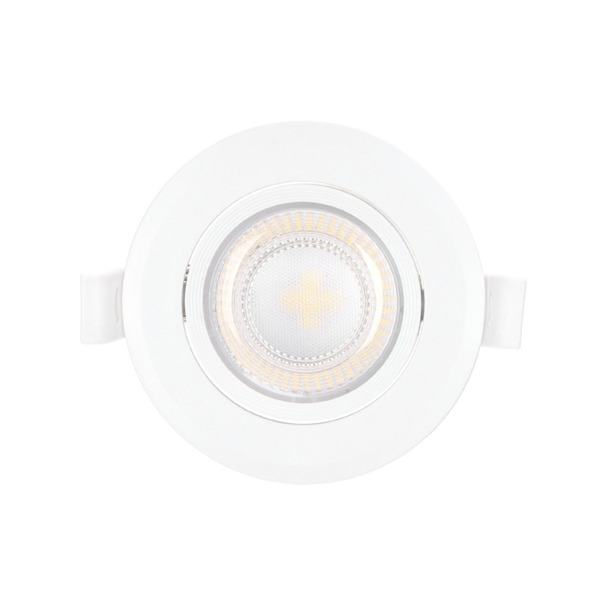 Aigostar - Faretto da incasso LED/7W/230V 3000K Ø 8,5 cm bianco caldo