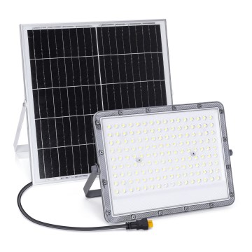 Aigostar - Faretto solare a LED dimmerabile LED/200W/3,4V 20000 mAh IP65 + telecomando