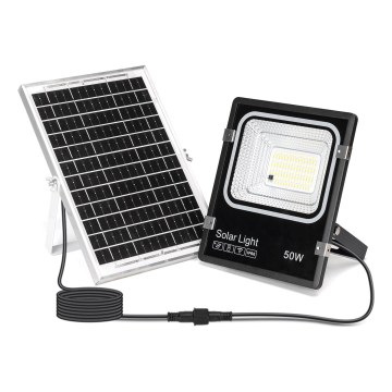 Aigostar - faretto solare LED/50W/3,2V 1200mAh 3000K/4000K/6500K IP66 + telecomando