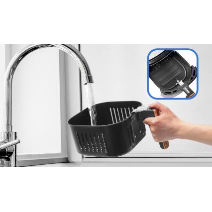Aigostar - Friggitrice a d'aria 7l 1900W/230V
