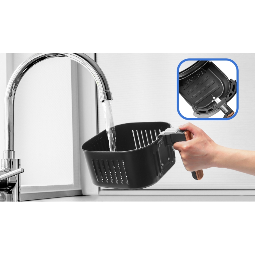Aigostar - Friggitrice a d'aria 7l 1900W/230V