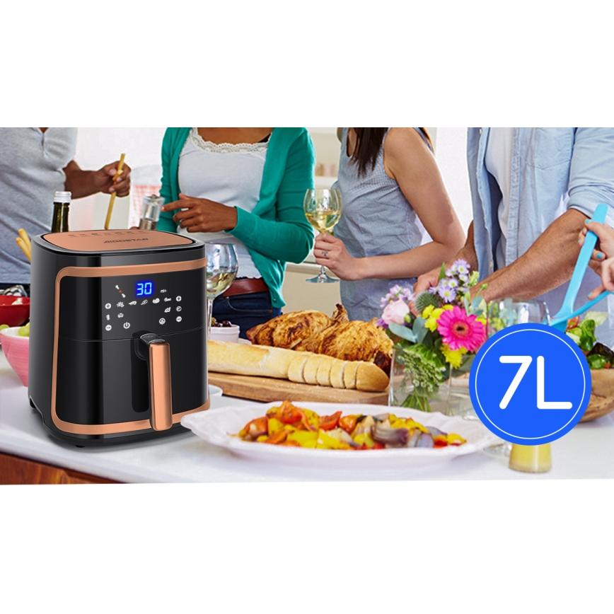 Aigostar - Friggitrice a d'aria 7l 1900W/230V