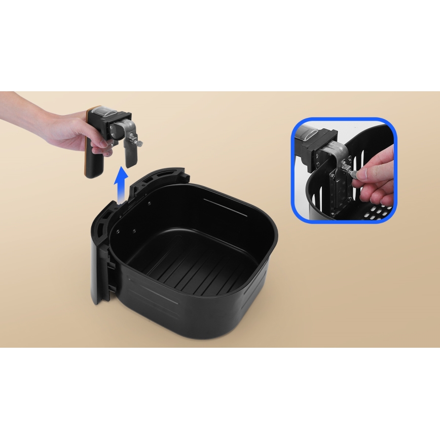 Aigostar - Friggitrice a d'aria 7l 1900W/230V