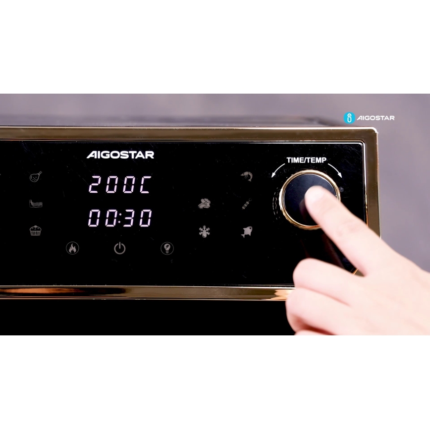 Aigostar - Friggitrice a d'aria 8l 1700W/230V