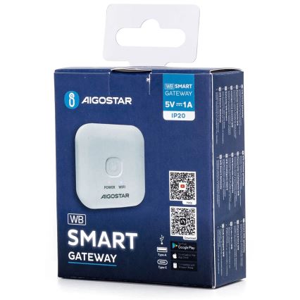 Aigostar - Gateway smart 5V Wi-Fi