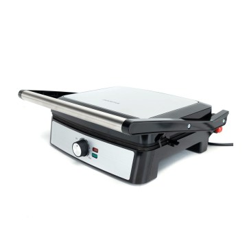 Aigostar - Grill a contatto 2200W/230V nero/acciaio inox