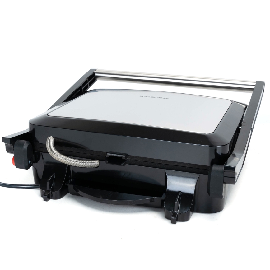 Aigostar - Grill a contatto 2200W/230V nero/acciaio inox