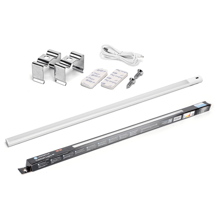 Aigostar - Illuminazione a LED per armadio con sensore di movimento LED/6W/5V 5700K bianco