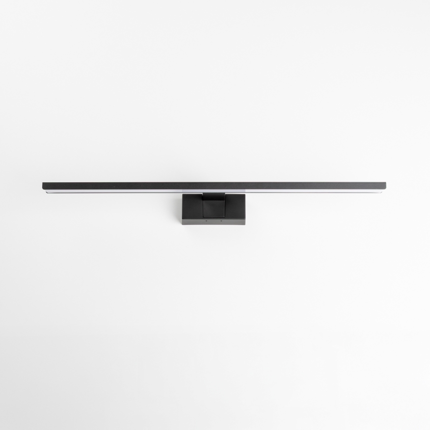 Aigostar - Illuminazione a LED per specchi da bagno LED/12W/230V 4000K 60 cm IP44 nero
