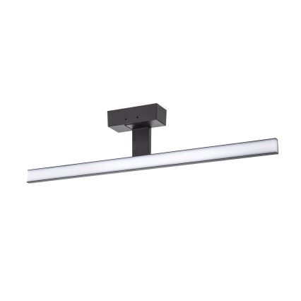 Aigostar - Illuminazione a LED per specchi da bagno LED/12W/230V 4000K 60 cm IP44 nero