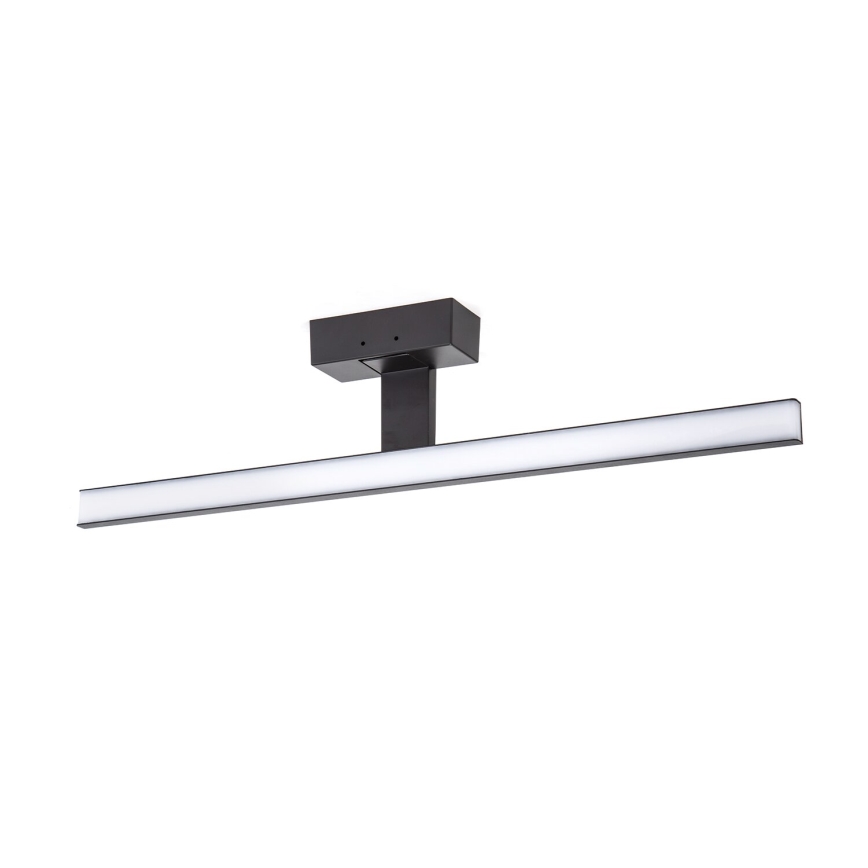 Aigostar - Illuminazione a LED per specchi da bagno LED/12W/230V 4000K 60 cm IP44 nero