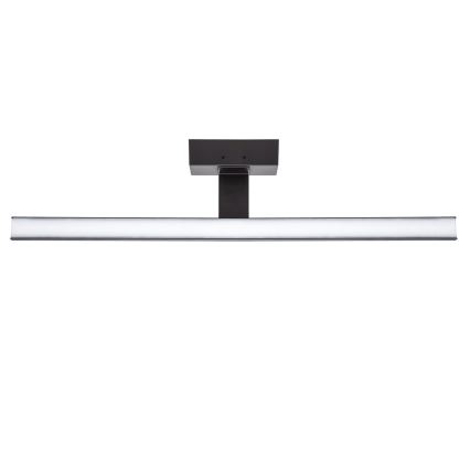 Aigostar - Illuminazione a LED per specchi da bagno LED/12W/230V 4000K 60 cm IP44 nero