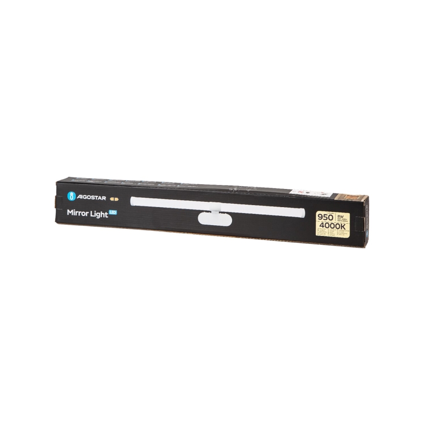 Aigostar - Illuminazione a LED per specchi da bagno LED/8W/230V 4000K 60cm IP44